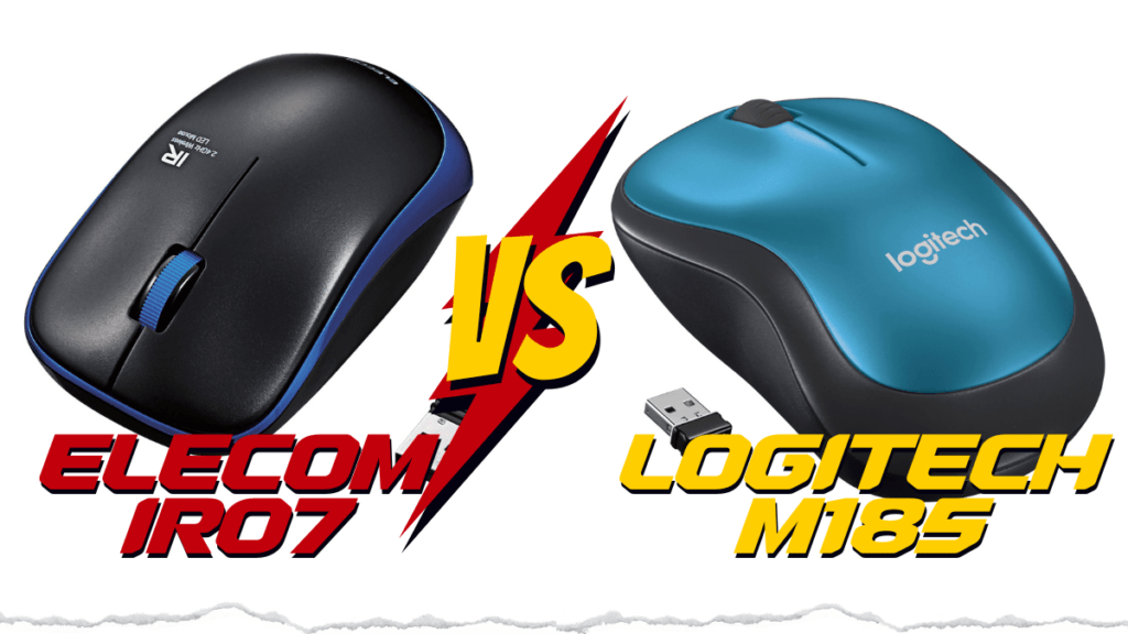 Elecom M-IR07DR và Logitech M185: "Kẻ tám lạng, người nửa cân!"