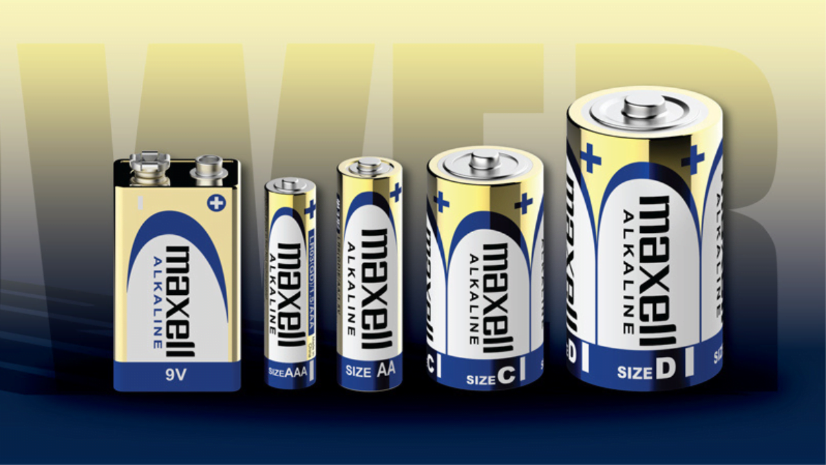 Phân biệt 3 loại pin Maxell: Black, Red, Alkaline Ace