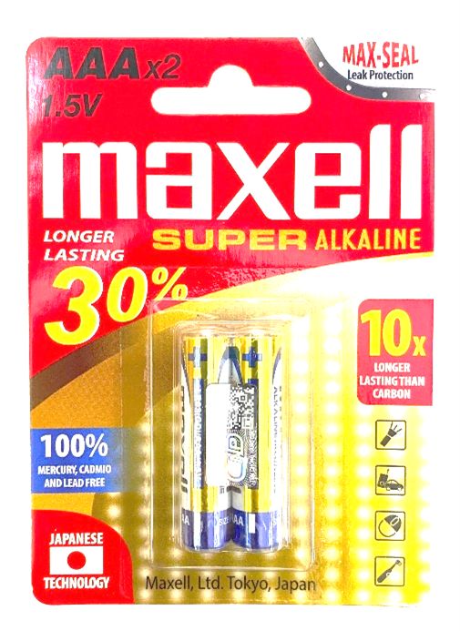 Pin Maxell Alkaline Ace