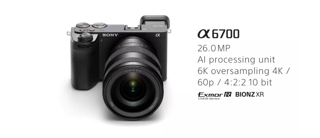 Sony A6700: Ra mắt với công nghệ Nhận diện AI, cảm biến BSI CMOS 26MP từ FX30, quay phim 4K/120p, giá $1.400