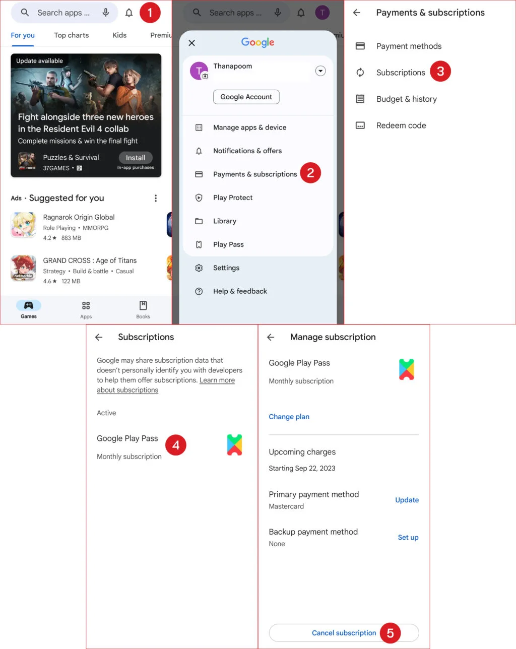 HUY GOOGLE PLAY PASS