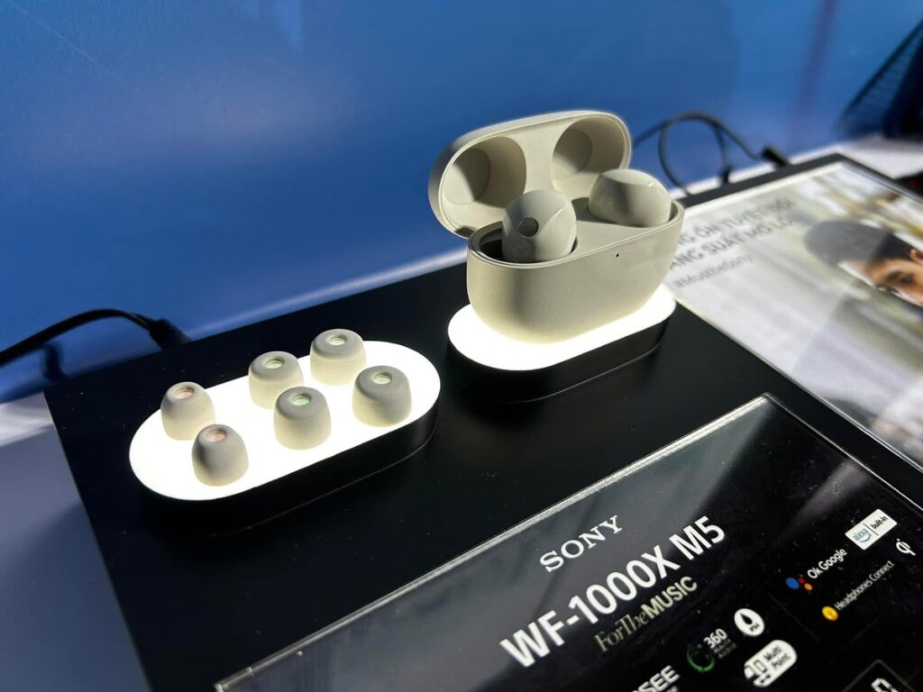 Sony WF 1000XM5 ra mat tai viet nam phien ban mau trang 1