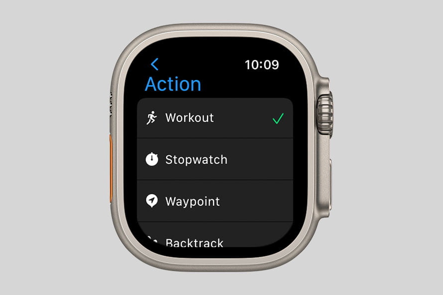 Action Button tren Apple Watch lam duoc gi