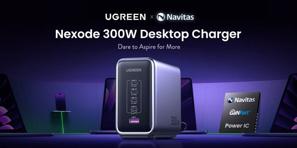 Cu sac UGREEN Nexode 300W USB C GaN 3