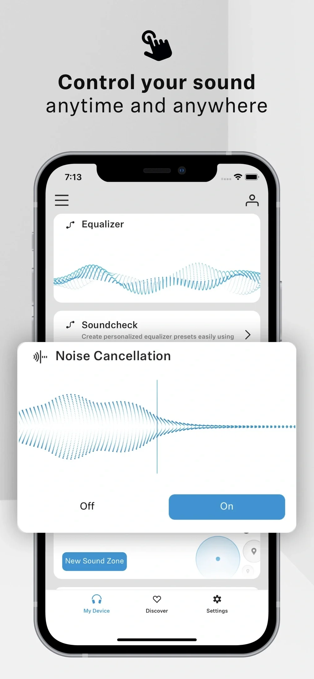 Tao tai khoan nguoi dung moi Sennheiser Smart Control App